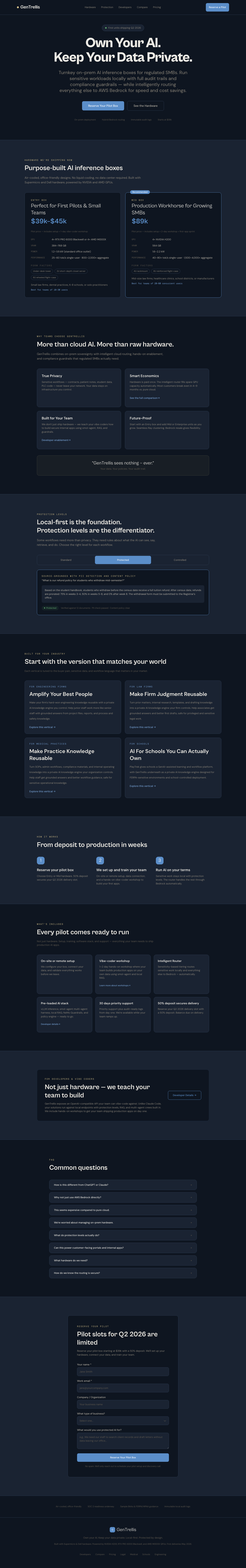 GenTrellis homepage thumbnail