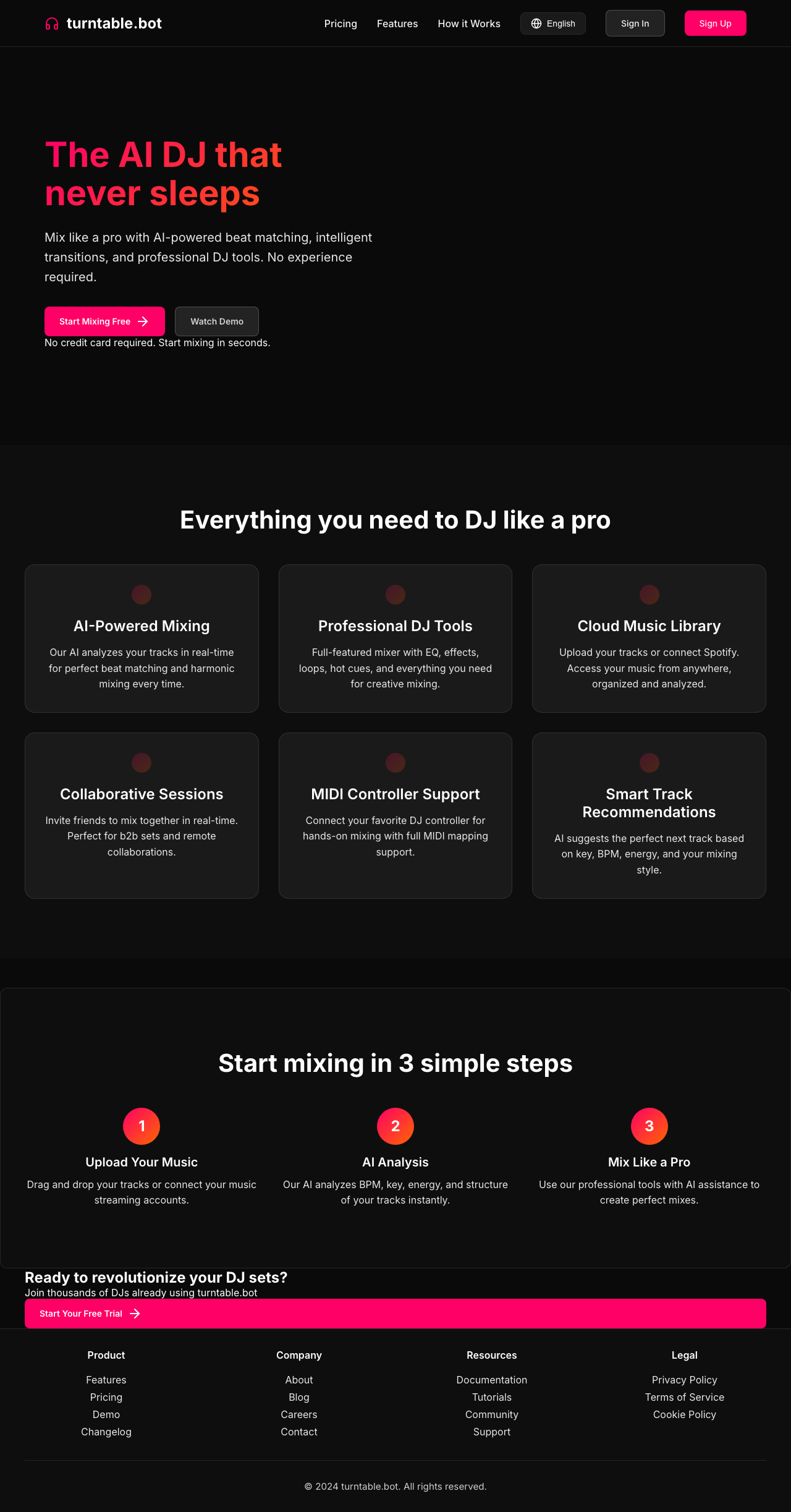 Turntable Bot homepage thumbnail